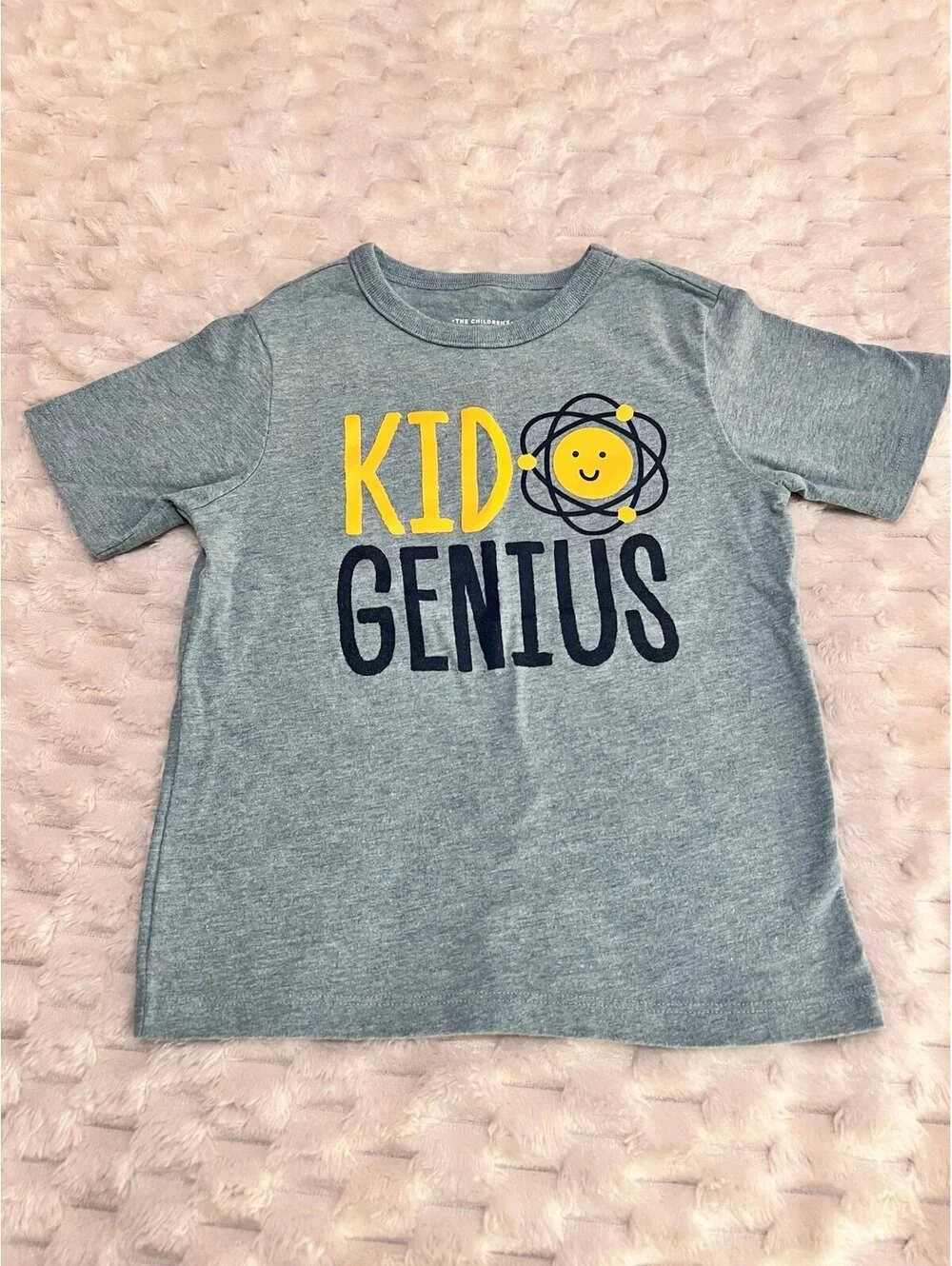 TCP Toddler Boy Short Sleeve T-Shirt Set, 2k (3T); Race Cars & Kid Genius